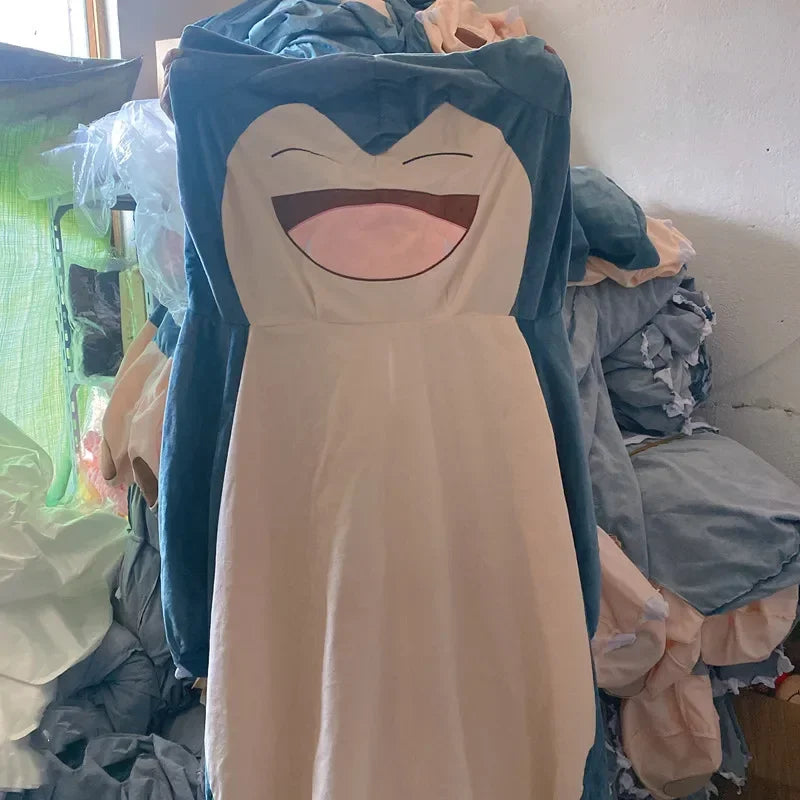 200cm Giant Snorlax Plush Pokemon Plush Toys Kawaii Soft Snorlax Leather Shell Plushie NO Filling Pillow Gifts for Boys Girls