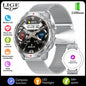 LIGE 1100mAh Military Outdoor Smart Watch Men 1.7" Large Display Compass Sports Watch IP68 Waterproof Bluetooth Call Smartwatch