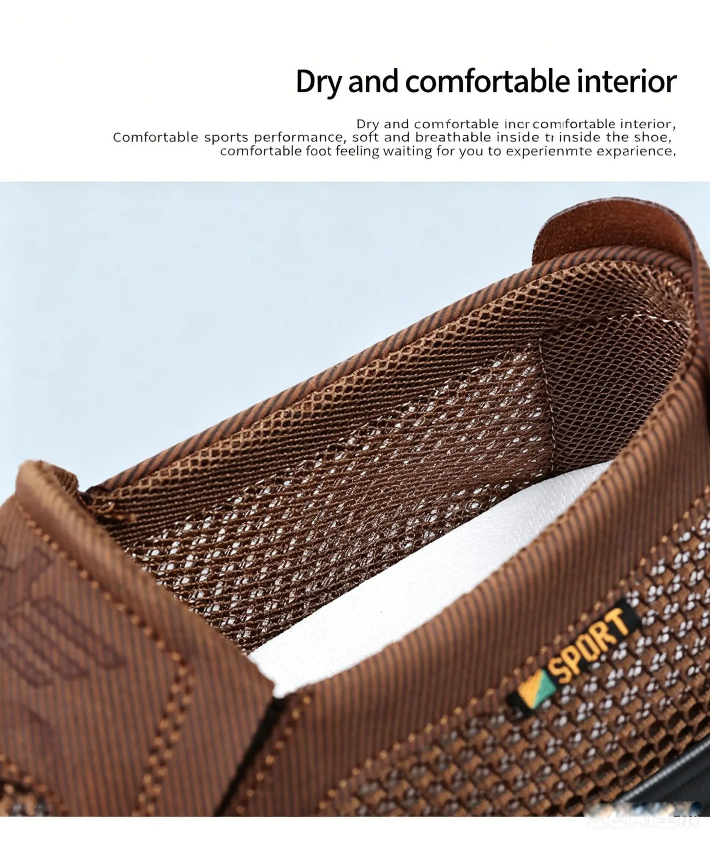 Men Slip On Casual Shoes Mesh Breathable Lightweight Low Cut Cloth Loafers Comfortable Soft Sole Walking Grandpa Shoes Summer