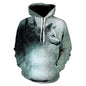 2023 Men's Oversized Hoodie 3D Wolf Animals Pattern Ferocious Warrior Fashion Sweatshirt Loose Street Funny Tracksuits Fitness