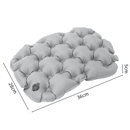 Portable Inflatable Outdoor Moisture-Proof Seat Cushion Travel Camping Sitting Pad Foldable Mattress Seat for Home Office