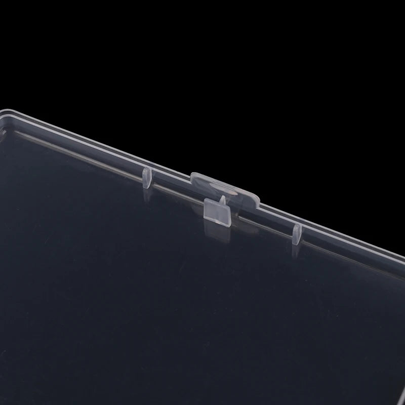 Transparent Plastic Box Rectangular Translucent Packing Box Storage Organizer Case Dustproof Durable Strong Jewelry Container