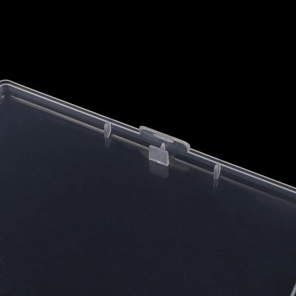 Transparent Plastic Box Rectangular Translucent Packing Box Storage Organizer Case Dustproof Durable Strong Jewelry Container