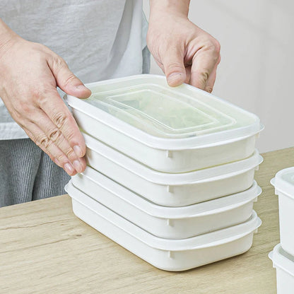 Japanese Frozen Meat Packaging Box Food Grade Refrigerator Storage Fruit Vegetable Preservation Prepare The Dishes Divided Box