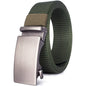 Automatic Buckle Light Comfortable Nylon Military Belt Outdoor Hunting Multifunctional Tactical Canvas Belt High Quality Men Bel