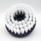 4-Inch Soft Drill Brush Attachment for Carpet, Leather, Upholstery, Glass & Tire Cleaning, Electric Scrubber Tool