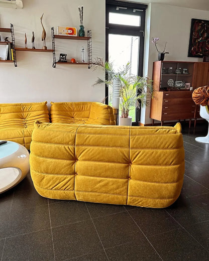 Caterpillar Single Sofa Lazy Couch Tatami Living Room Bedroom Lovely Leisure Single Chair Reading Chair Balcony Rocking Chair