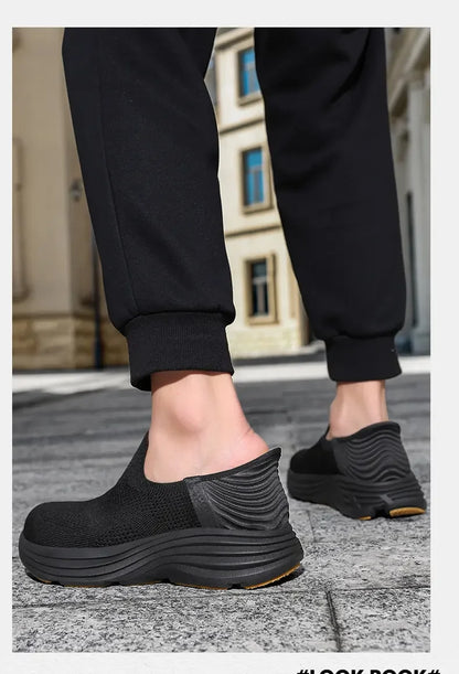 2026 New Slip On Walking Shoes Men Breathable Soft Sole Comfortable Casual Sneakers