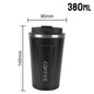 Thermo Cafe Double Stainless Steel Coffee Mug for Tea Water Coffee 380/510ML Leak_Proof Travel Thermo Cup Car Thermos Mug