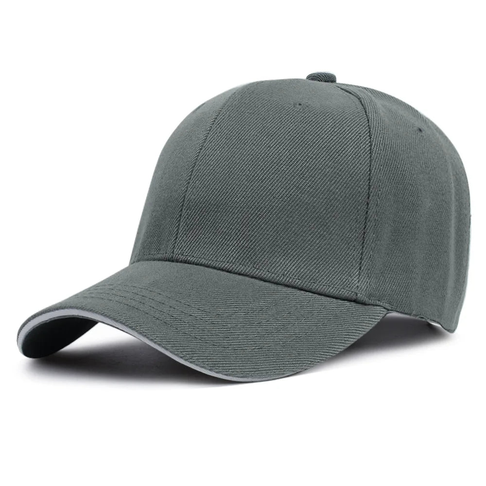 Customized Printed Logo Sandwich Polyester Cotton Baseball Cap Sun Protection Hat Casual And Versatile Suitable Men And Women