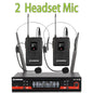 SENNESAI Ew100g3 Professional Dual Wireless Microphone Stage Performance 2 Channels 600-699MHz UHF Karaoke Metal Handheld