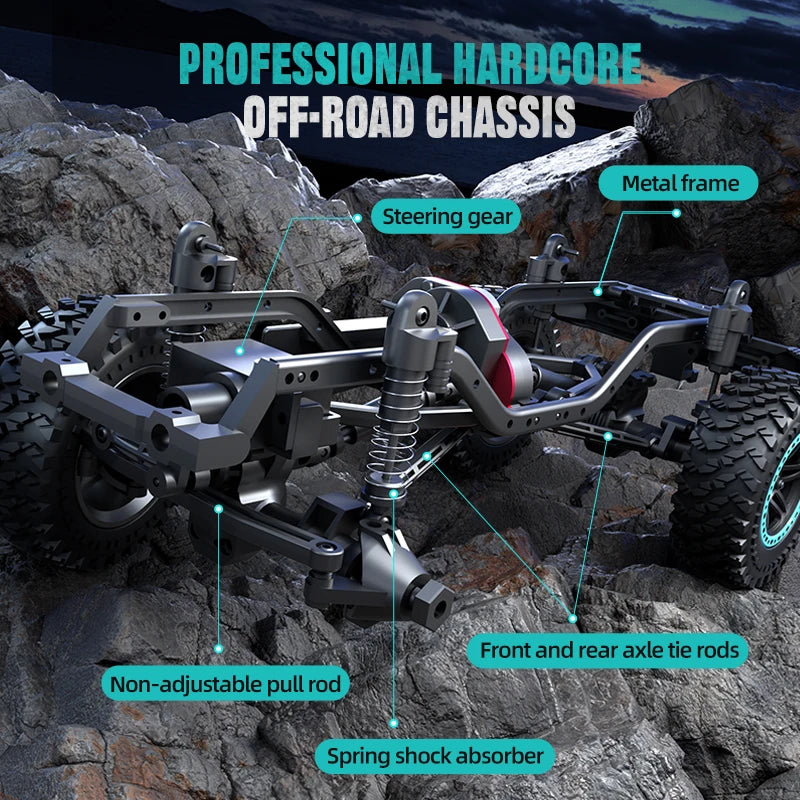 2025 ZLL SG206 PRO/MAX 1:20 2.4G Brushless Four-Wheel Drive Racing Climbing Cool Light Remote Control High-Speed Toy Car Gift