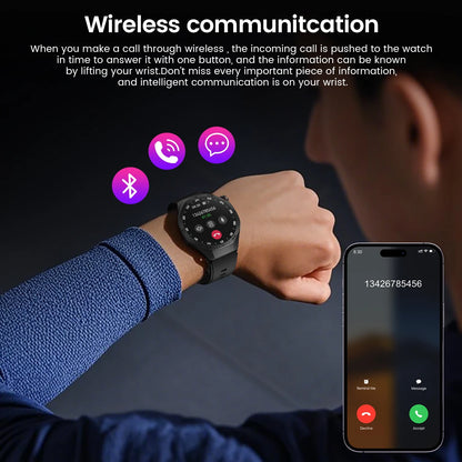 2026 Sports Watch 5 Pro GPS Track Smart Watches Men 1.52"AMOLED Full Touch Screen Waterproof Bluetooth Talk Smart Bracelet Hw12