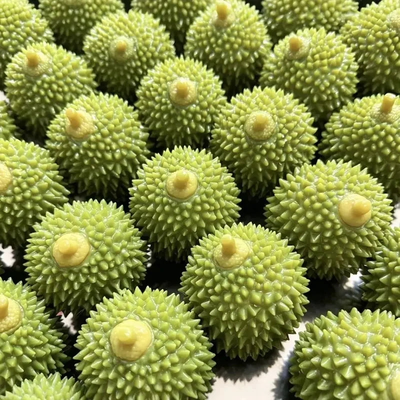 Crunchy Simulated Durian Squeeze Toy Color-Changing Soft Crackling Durian Squishy Toy Building Blocks Comfortable TPR Fidget Toy