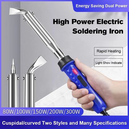 Intelligent High-Power Electric Soldering Iron 80W/300W Fast Heating  Alloy Solder Electric Soldering Iron