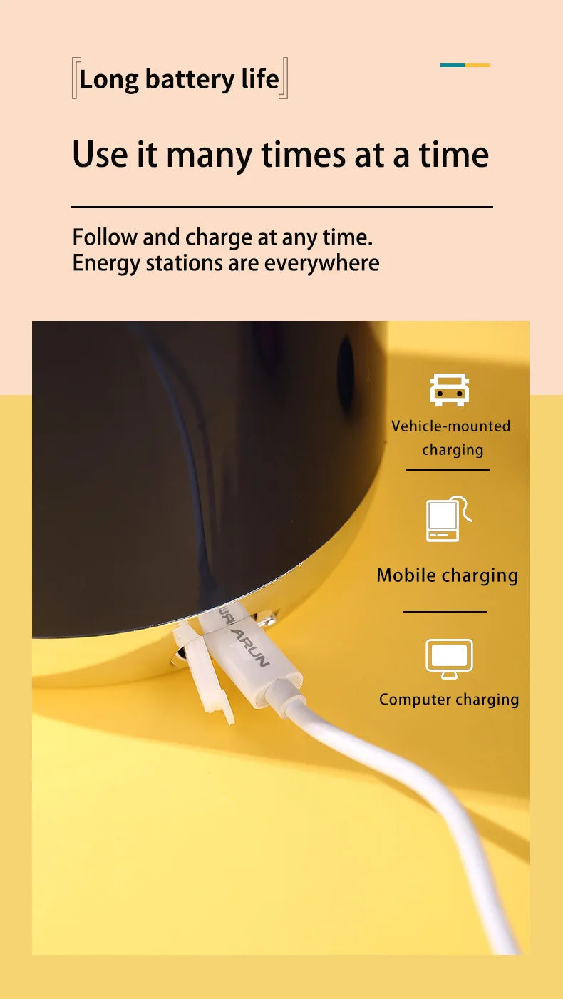 Portable Multifunctional Electric Orange Juice Maker Slag Juice Separation Small Home Appliance New Juicer Machine for Fresh Squ
