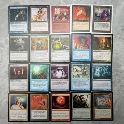 108 Pcs Black Core Cards P9 Dual Land Fetch Land Shock Lands  Proxy Cards