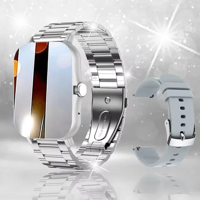 2026 New Smart Watch for Men Women Gift 1.83-inch Full Touch Screen Sports Fitness Watch Bluetooth Call Digital Smartwatch HW12