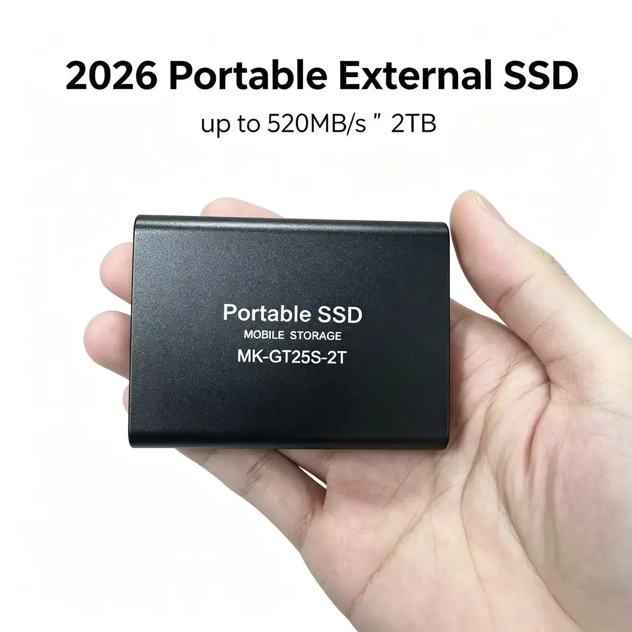 Przenośny dysk SSD (1TB), szybki zewnętrzny dysk twardy (2TB/4TB), dysk twardy USB 3.2, dysk półprzewodnikowy o dużej pojemności 16TB