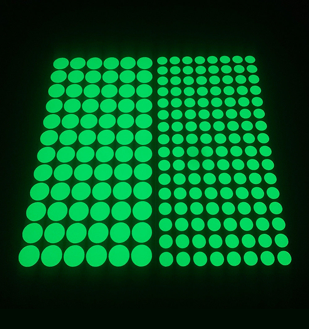 Luminous Dots Glow Wall Sticker Fluorescent Home Kid'S Room Diy Self-Adhesive Decorative Glow In The Dark Decals 2026 Christmas