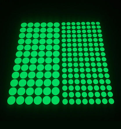 Luminous Dots Glow Wall Sticker Fluorescent Home Kid'S Room Diy Self-Adhesive Decorative Glow In The Dark Decals 2026 Christmas