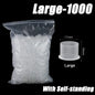 300/100PCS Disposable Tattoo Ink Cups with Base S/M/L Mixed Permanent Makeup Pigment Holder Caps Tattoo Accessories