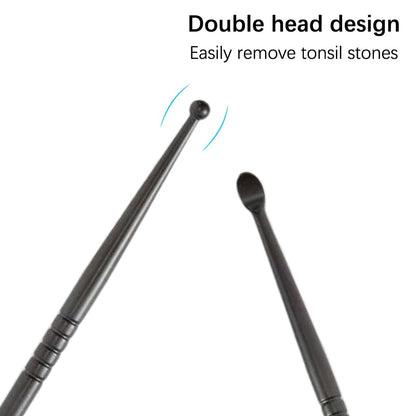 ⭐ 1pcs Tonsil Stone Removal Ear Wax Remover Stainless Steel Remover Mouth Cleaning Care Tools Tonsil Stone Remover Health Care
