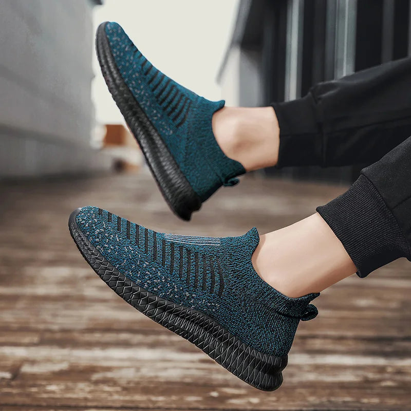 Large Size Casual Sneakers Men'S Sports Shoes Fashion Easily Breathable Men Platform Sneakers Comfortable Running Mens Shoes