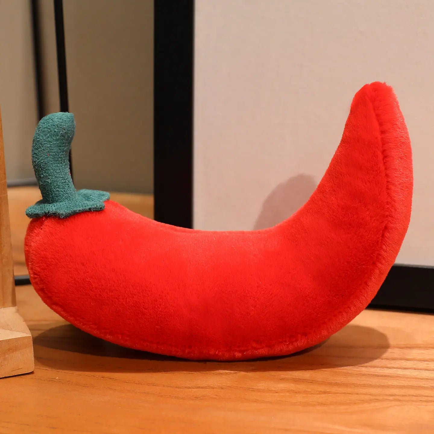 Christmas Bell Pepper and Candy Cane Plush Toy Fun Simulation Chili Peppers and Candy Canes Stuffed Doll Holiday Decor Xmas Gift