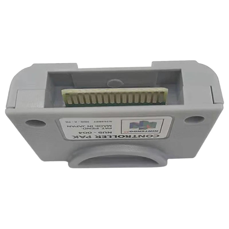 Pack Expansion Memory Card Cartridge for N64 Controller Pak (NUS-004) Replacement Save Your N64 Game Progress