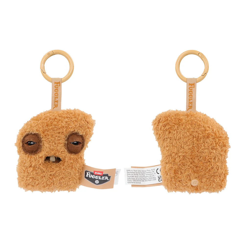 Fuggler Alley Cats Care-Bears Fugg Plush Toys Nuggets Keychain Funny Ugly Tooth Monster Bag Charm Dolls Backpack Decor Bagged