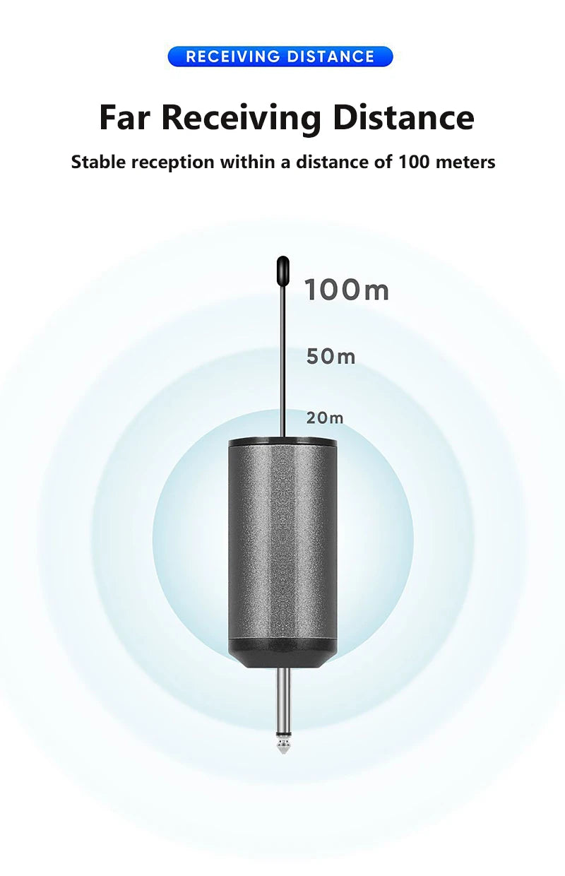 Portable Wireless Headset Microphone+Lavalier Mic System Teaching Speech Interview Vlog Live Recording for iPhone Android PC