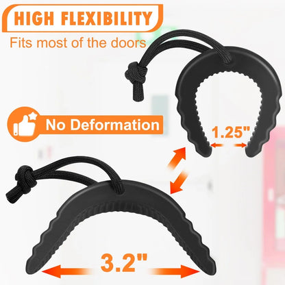 Easy to Use Rubber Door Jam Firefighter Gear Wedge Firefighter Wedge Door Stop Alarm Door