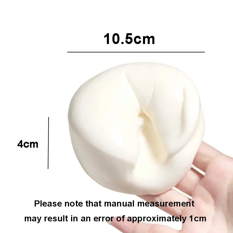 Squishy Simulated Yogurt Cake Bread Squeeze Toy Soft Stress Relief Slow Rebound Sensory Fidget Toys for Adults Relaxing Gifts