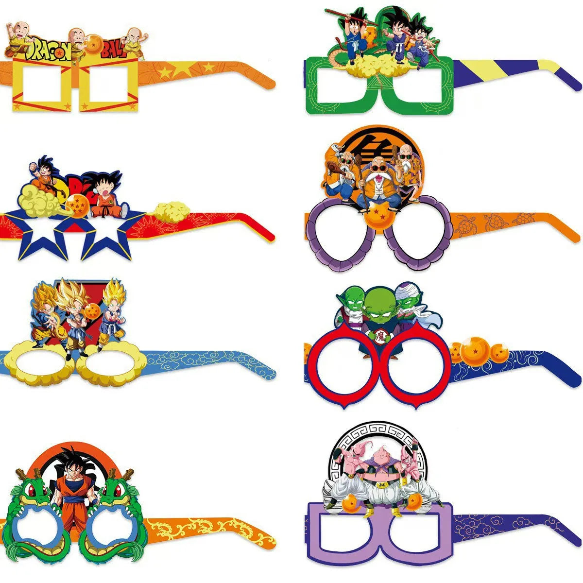 Anime Dragon Ball Party Favors Seal Stamps Slap Bracelets Stickers Gifts Bag Goodie Bag Fillers Birthday Party Gifts Wedding