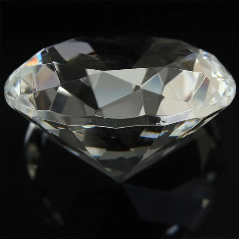 Clear Crystal Big Glass Diamond Party Large Romantic Diamond Decoration Proposal Home Decoration Ornaments Crafts Gifts