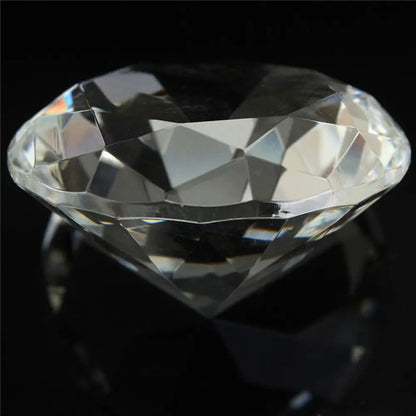 Clear Crystal Big Glass Diamond Party Large Romantic Diamond Decoration Proposal Home Decoration Ornaments Crafts Gifts