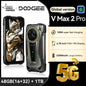 World Premiere DOOGEE V Max 2 Pro 5G Rugged Phone 6.78" FHD+ IPS 120Hz Display 48GB+1TB 22000mAh 200MP 120W Smartphon Android 16