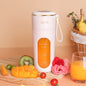 Upgraded Wireless Juicer with 14-Blade 304 Stainless Steel Blades, Smart Battery Display, Portable Juicing Cup