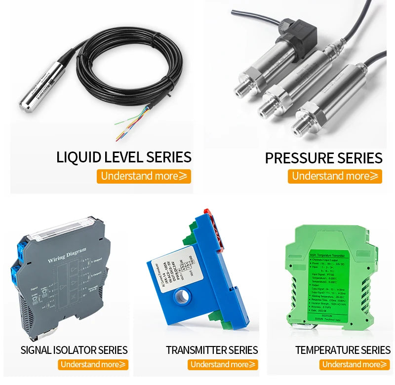 4-20mA to 0-10V DC Signal Isolator 0-10mA 0-20mA to 0-10V 0-5V 1-5V Analog Signal Isolator 1 In 1 Out 1 In 2 Out