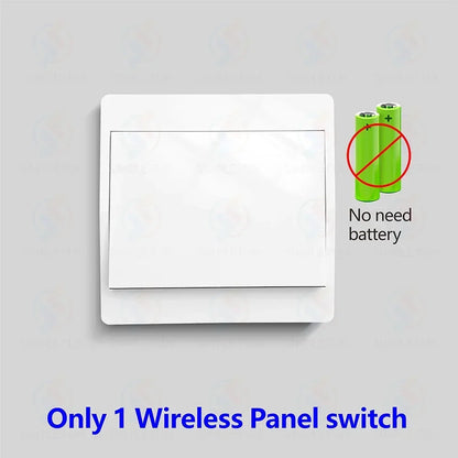 Mini 433MHz Smart Light Switch,50m Self Powered Wireless Wall Switch No Need Battery,110V 220V Mini RF Module,for Home Appliance