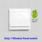 Mini 433MHz Smart Light Switch,50m Self Powered Wireless Wall Switch No Need Battery,110V 220V Mini RF Module,for Home Appliance