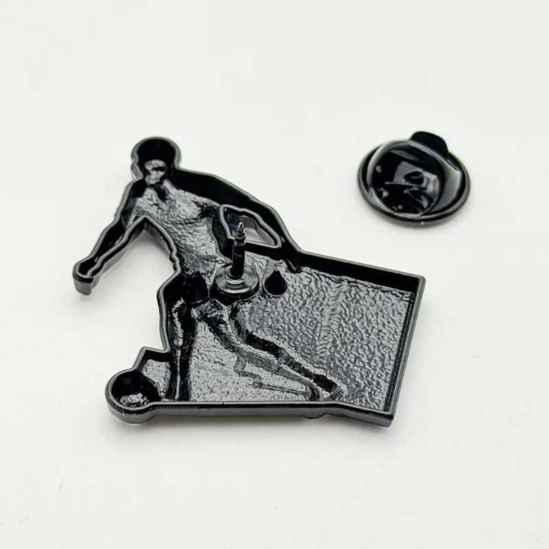 2026 USA Canada Mexico Football Pin Badge Cartoon Alloy Unisex Soccer Player Souvenir Brooch DIY Clothes Bags Hat Scarf Jeans