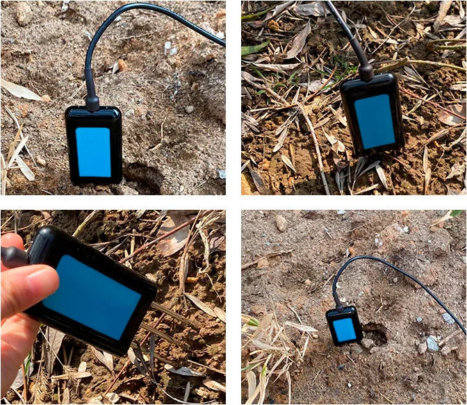 Measure Soil Moisture Temperature Humidity EC PH  NPK 4-20mA 0-5V RS485 Modbus Soil Sensor