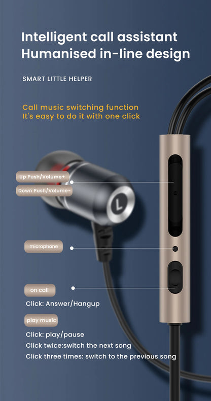 OLAF DAC Type C Earphones Wired Headset USB C Gamer Headphones Cable Handsfree Type-C Earbuds For iPhone16 15 Samsung S23 Xiaomi