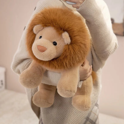 30/40/55cm Soft Kawaii Lion Plush Toys Stuffed Animals Cartoon Cute Lion Dolls Toys for Kids Room Decor Boys Birthday Gifts