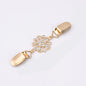 Fashion Sweater Clip Duck Clip Cardigan Buckle Shawl Brooch Blouse Pin Metal Clothes Decoration