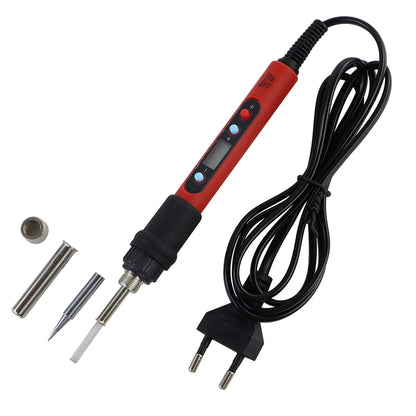Adjustable Temperature Electric Soldering Iron 80W Welding Solder Rework Station Heat Pencil Tips Repair Tools Ceramic Heater