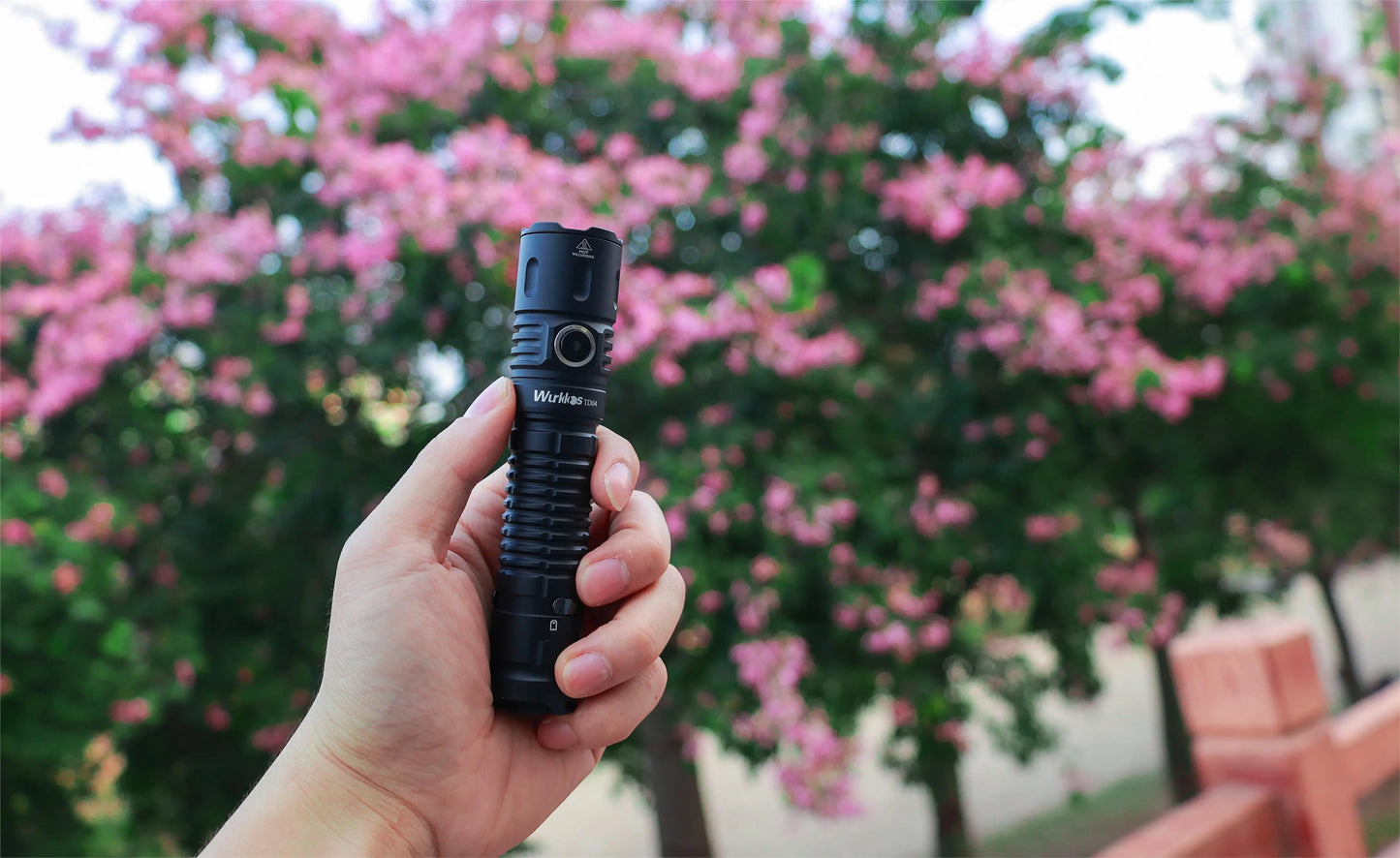 Wurkkos TD04 21700 EDC Self Defense Tactical Flashlight  Powerful 3000LM Rechargeable Torch XHP50D HI LED Lamp IP68 Dual Switch