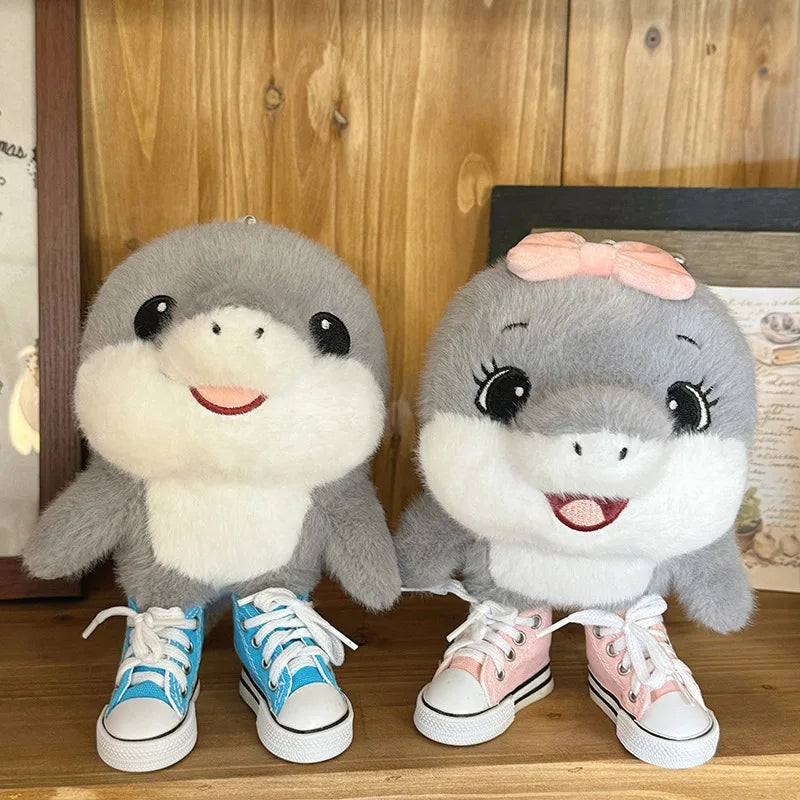Tungtungtung Brainrot Al Tralalero Tralala Shark Plush Doll Cute Anime Plush Doll Plushie Stuffed Soft Pillow Shark Toy